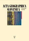 Acta Geographica Slovenica-Geografski Zbornik杂志封面